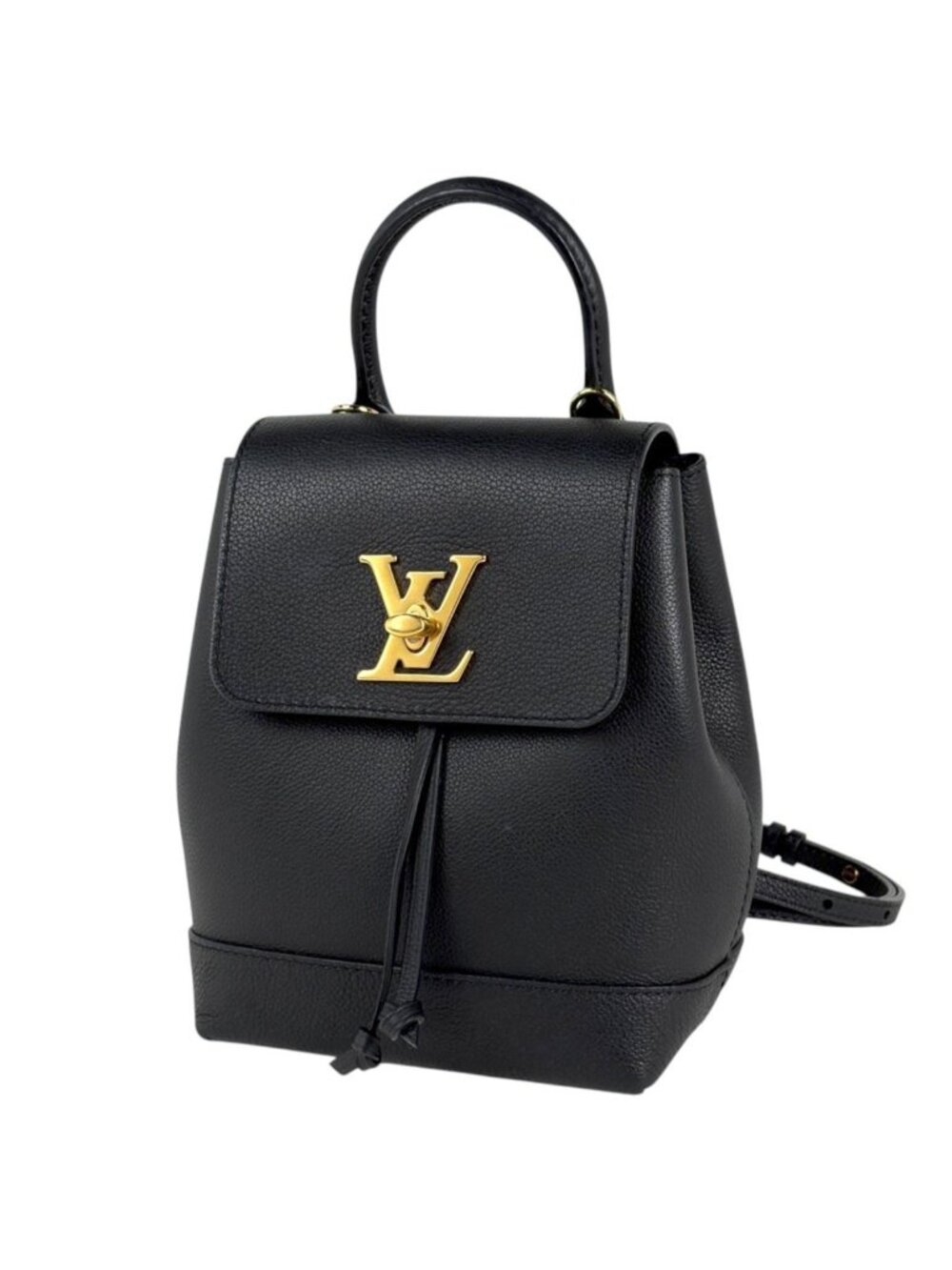 Louis Vuitton Lockme Backpack Mini Leather Noir